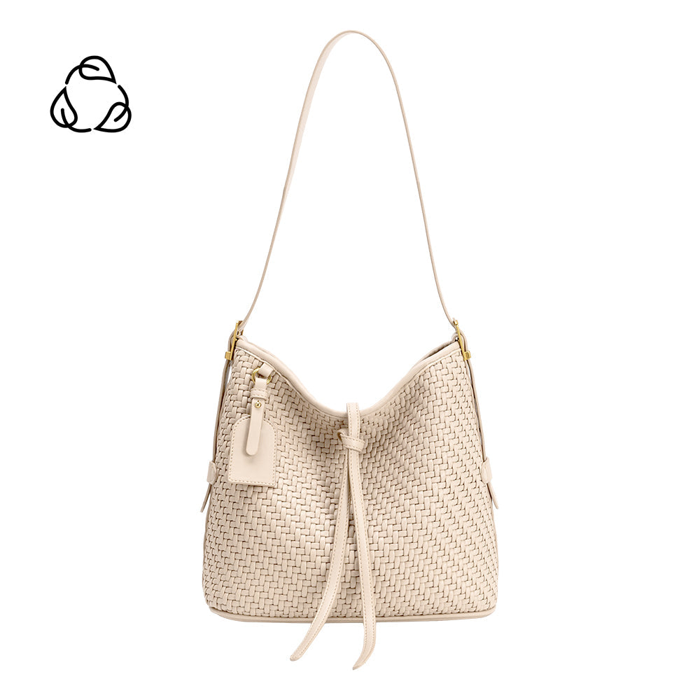 Bone Thalia Recycled Vegan Leather Tote Bag - Melie Bianco