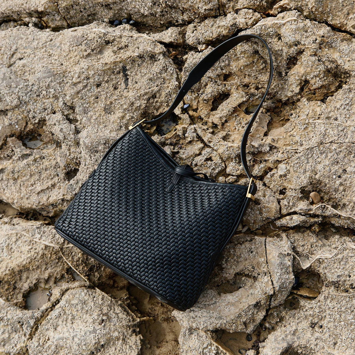 Bone Thalia Recycled Vegan Leather Tote Bag - Melie Bianco