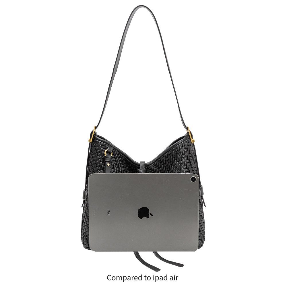 Bone Thalia Recycled Vegan Leather Tote Bag - Melie Bianco