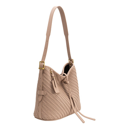 Biscuit Thalia Recycled Vegan Leather Tote Bag - Melie Bianco