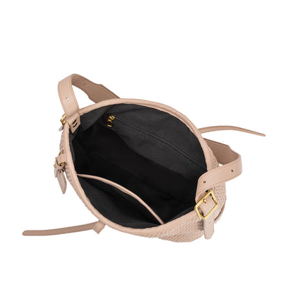 Biscuit Thalia Recycled Vegan Leather Tote Bag - Melie Bianco