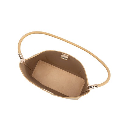 Wheat Billie Recycled Vegan Leather Tote Bag - Melie Bianco