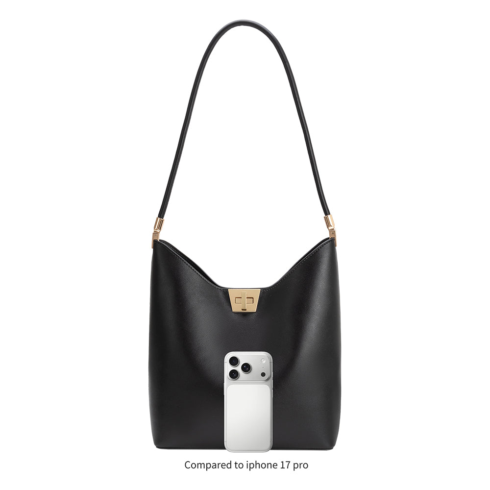 Wheat Billie Recycled Vegan Leather Tote Bag - Melie Bianco