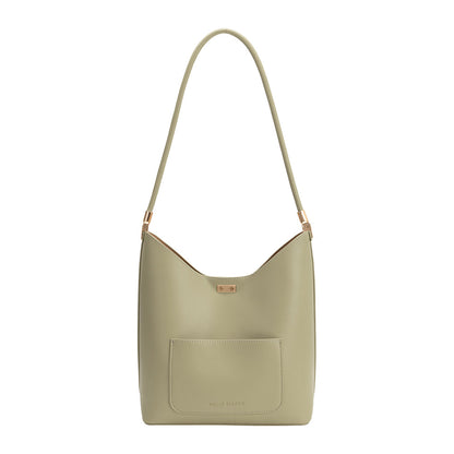 Mint Billie Recycled Vegan Leather Tote Bag - Melie Bianco