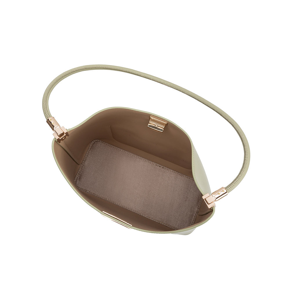 Mint Billie Recycled Vegan Leather Tote Bag - Melie Bianco