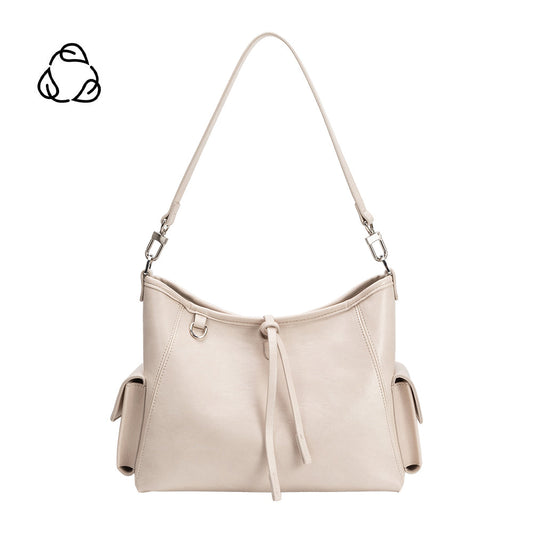 Bone Rory Recycled Vegan Leather Crossbody Shoulder Bag - Melie Bianco