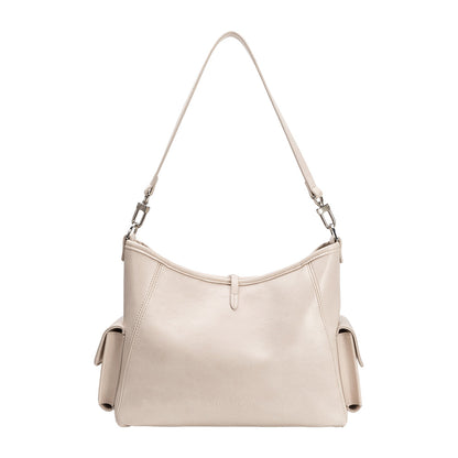 Bone Rory Recycled Vegan Leather Crossbody Shoulder Bag - Melie Bianco