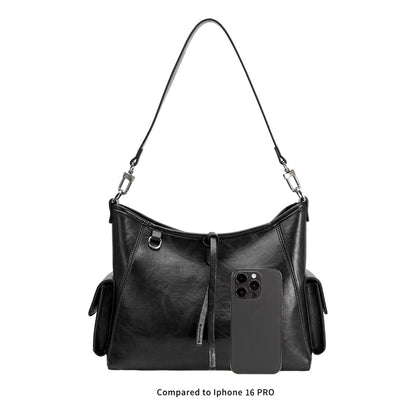 Bone Rory Recycled Vegan Leather Crossbody Shoulder Bag - Melie Bianco