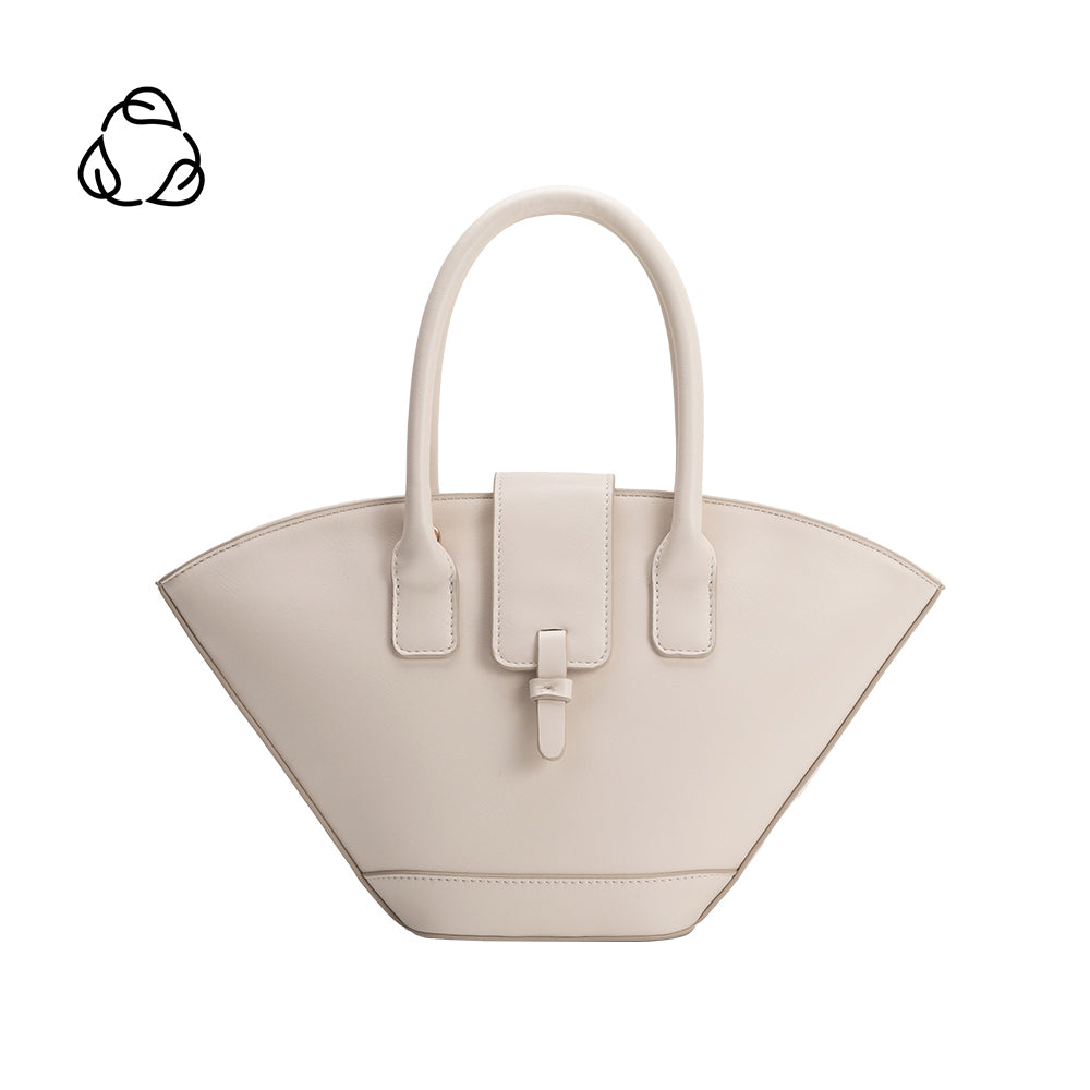 Ivory Violet Recycled Vegan Leather Crossbody Bag - Melie Bianco
