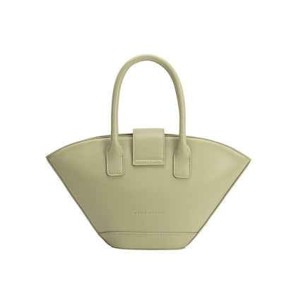 Mint Violet Recycled Vegan Leather Crossbody Bag - Melie Bianco