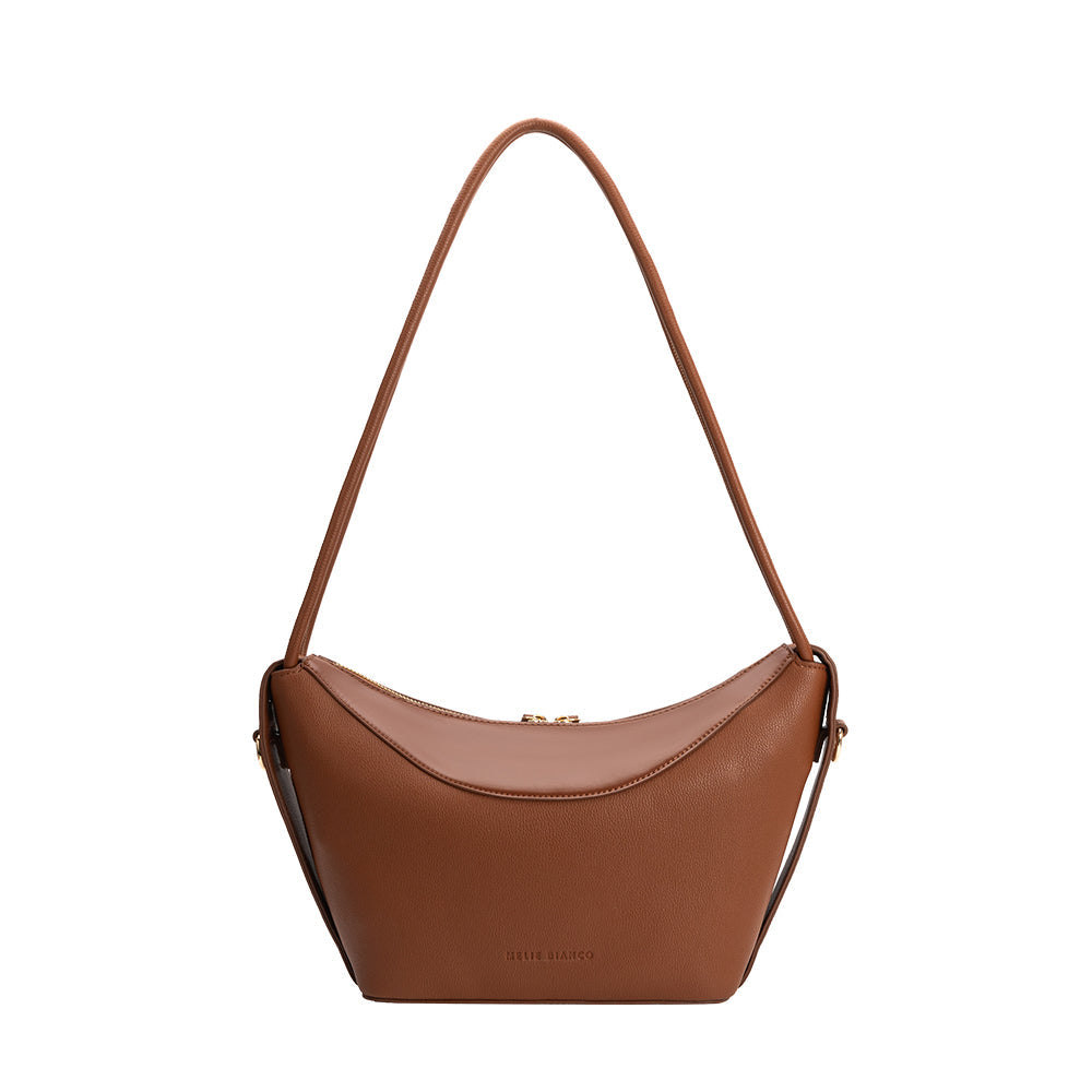 Saddle Wesley Recycled Vegan Leather Shoulder Bag - Melie Bianco