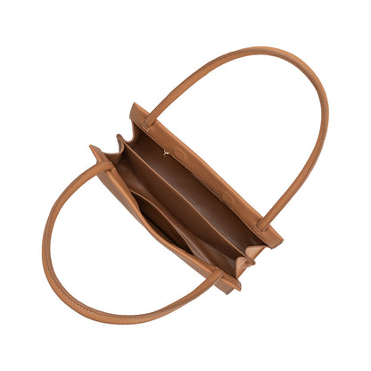 Tan Ryleigh Recycled Vegan Leather Shoulder Bag - Melie Bianco