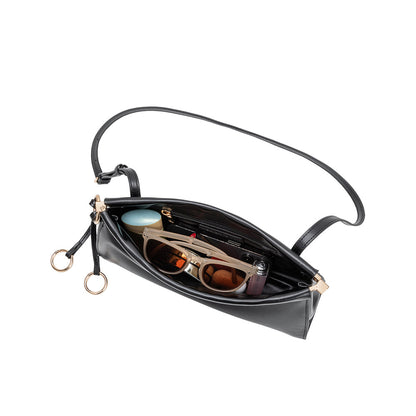 Tan Amaya Vegan Leather Shoulder Bag - Melie Bianco